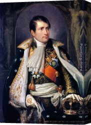 King's Canvas Paintings - Napoleon, King of Italy by Andrea I Appiani