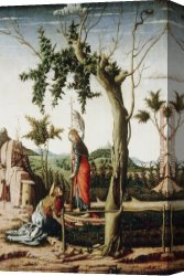 Noli Me Tangere Canvas Paintings - Noli me tangere by Andrea Mantegna
