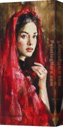Atroshenko Canvas Paintings - Alluring by Andrew Atroshenko