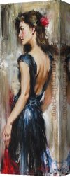 Atroshenko Canvas Paintings - Loving Memory by Andrew Atroshenko