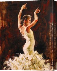 A Russian Beauty Canvas Paintings - Pale Beauty by Andrew Atroshenko