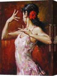Atroshenko Canvas Paintings - Passionate by Andrew Atroshenko