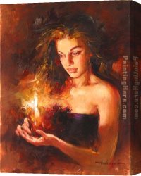 Atroshenko Canvas Paintings - Shimmering Light by Andrew Atroshenko