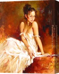 Atroshenko Canvas Paintings - Valeria by Andrew Atroshenko