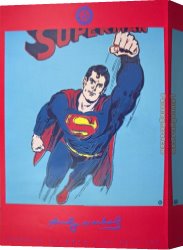 Warhol Canvas Paintings - Superman by Andy Warhol