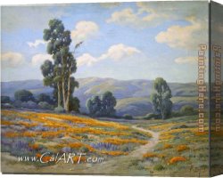 California Canvas Paintings - California 2 by Angel Espoy