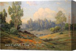 Angels Canvas Paintings - California by Angel Espoy