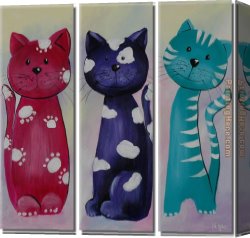 Fate Animals Canvas Paintings - 7215 by Animal
