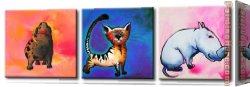 Fate Animals Canvas Paintings - 7240 by Animal