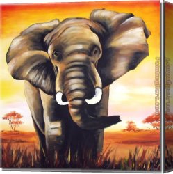 Fate Animals Canvas Paintings - 8132 by Animal