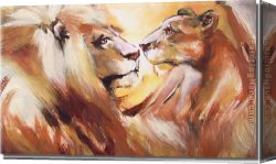 Fate Animals Canvas Paintings - 8135 by Animal