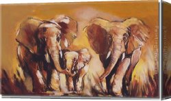 Fate Animals Canvas Paintings - 8137 by Animal