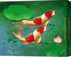 Fate Animals Canvas Paintings - Underwater World 48 by Animal