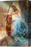 Stretched Canvas Painting