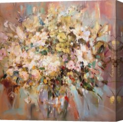 Magic Moments Canvas Paintings - Hold this Moment 1 by Anna Razumovskaya