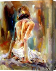 Anna Canvas Paintings - Morning Light by Anna Razumovskaya