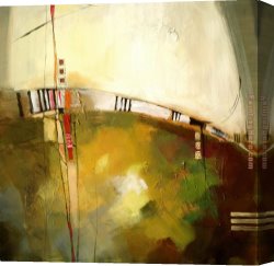 Music Canvas Paintings - Sounds of Music 2 by Anna Razumovskaya