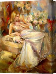 Sweet Canvas Paintings - Sweet Diary by Anna Razumovskaya