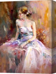 Dreams Canvas Paintings - Velvet Dream by Anna Razumovskaya
