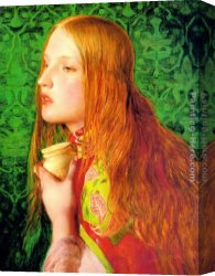 Anthony Canvas Paintings - Mary Magdalene by Anthony Frederick Sandys