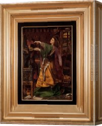 Frederick Morgan Canvas Paintings - Morgan le Fay by Anthony Frederick Sandys