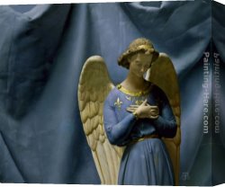 Anthony Canvas Paintings - Blue Angel by Anthony J. Ryder