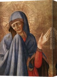 Antonio Canvas Paintings - Crucifixion with Mary and St John the Evangelist (detail) by Antonio Da Firenze