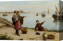 Paoletti Canvas Paintings - The Fathers Return by Antonio Paoletti