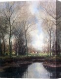 Stretched Canvas Painting