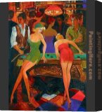 Stretched Canvas Painting