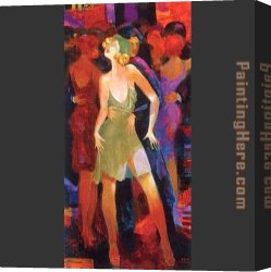 Magic Moments Canvas Paintings - The Moment by Avtandil