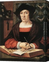 Bernaert Canvas Paintings - Joris van Zelle by Bernaert van Orley