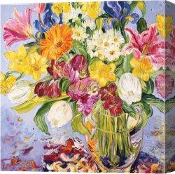 Day) Canvas Paintings - A Brand New Day by Bobbie Burgers