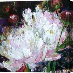 Burgers Canvas Paintings - Defining Momen by Bobbie Burgers