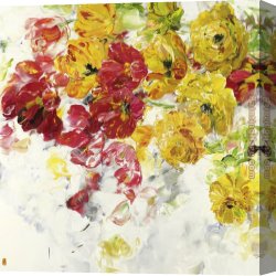 Burgers Canvas Paintings - Lovely Fugitive 2 by Bobbie Burgers