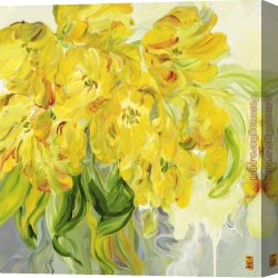 Adoration Canvas Paintings - Reckless Adoration by Bobbie Burgers