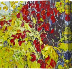 Burgers Canvas Paintings - Tangles by Bobbie Burgers