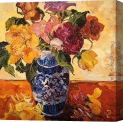 Burgers Canvas Paintings - You have one me by Bobbie Burgers