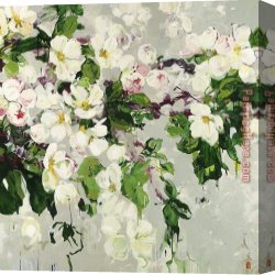 Burgers Canvas Paintings - Your Fragrance by Bobbie Burgers