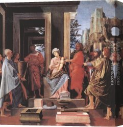 The Adoration of The Magi Canvas Paintings - Adoration of the Magi by Bramantino