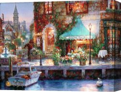 Waiting Canvas Paintings - Waiting for the Captain by Cao Yong