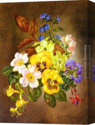 Diana Cecil, Countess of Oxford Canvas Paintings - Autumn by Cecil Kennedy