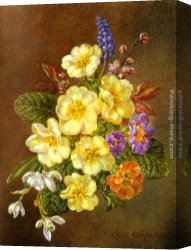 Cecil, Canvas Paintings - Spring by Cecil Kennedy