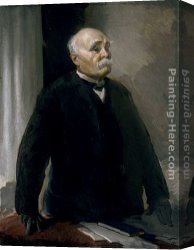 Cecilia Canvas Paintings - Georges Clemenceau by Cecilia Beaux