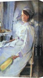 Cecilia Canvas Paintings - Mrs Jedediah H. Richards by Cecilia Beaux