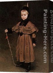 Cecilia Canvas Paintings - Portrait of Cecil Kent Drinker by Cecilia Beaux