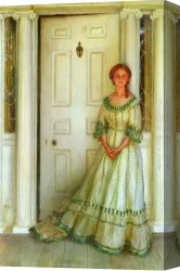 Episode From The Franco-prussian War Canvas Paintings - Before the War by Charles Courtney Curran