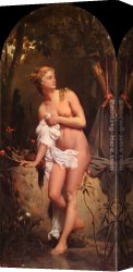 Diana And Acteon Canvas Paintings - Diana by Charles Gleyre