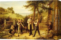 The Perfume Maker Canvas Paintings - The Peace Maker by Charles Hunt