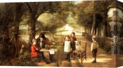 Prisoners Canvas Paintings - The Prisoner by Charles Hunt